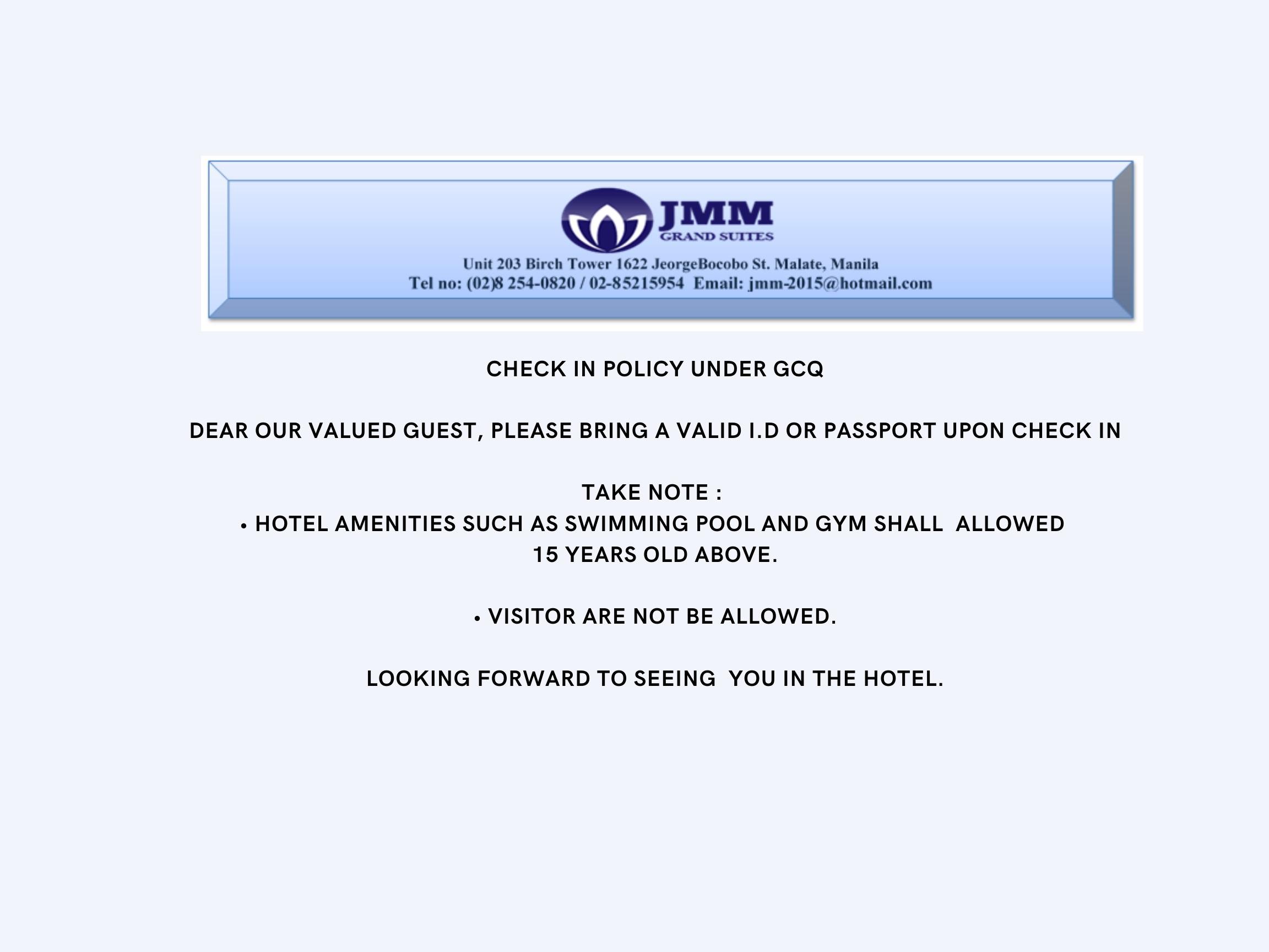 Aparthotel Jmm Grand Manila